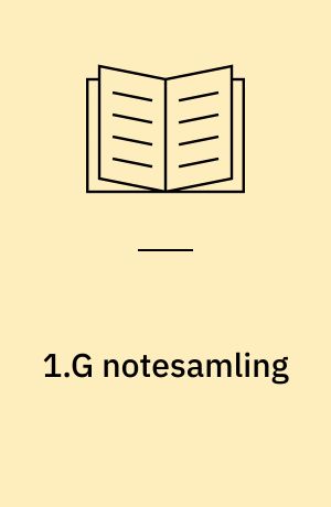 1.G notesamling : matmedlassen : en komplet guide til matematik - 1.G