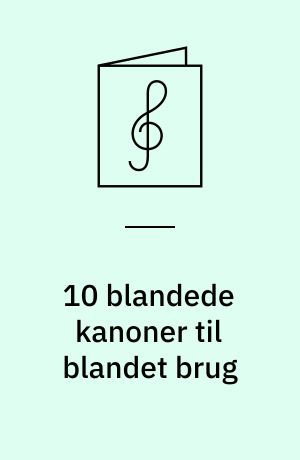 10 blandede kanoner til blandet brug