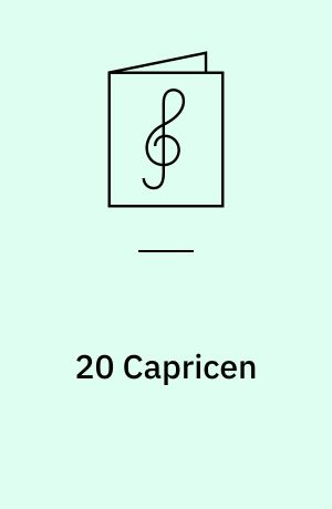 20 Capricen : für Klarinette = for clarinet