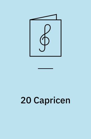 20 Capricen : für Klarinette = for clarinet