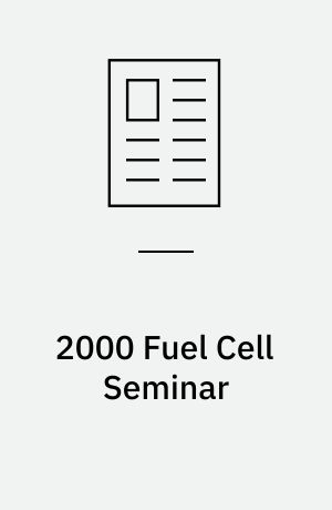 2000 Fuel Cell Seminar