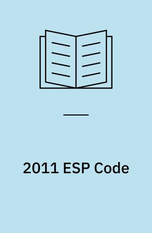 2011 ESP Code : international code on the enhanced programme of inspections during surveys of bulk carriers and oil tankers, 2011