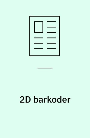 2D barkoder