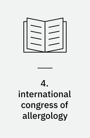 4. international congress of allergology : (International Association of Allergology) : New York, October 15-20, 1961 : abstracts of reports and of communications