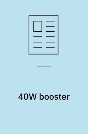 40W booster