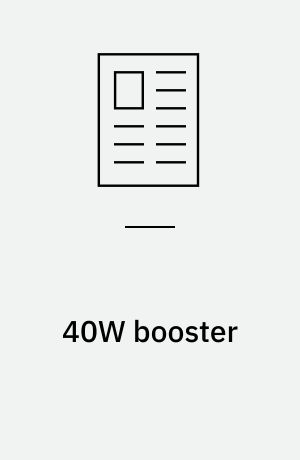40W booster