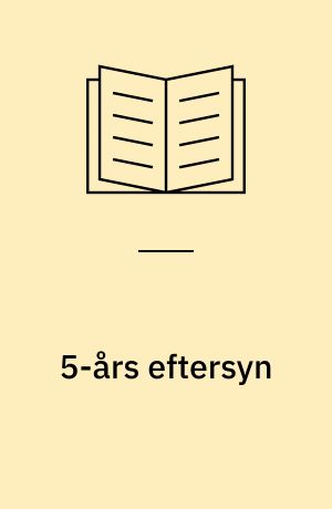 5-års eftersyn : vejledning i udførelse af 5-års eftersyn