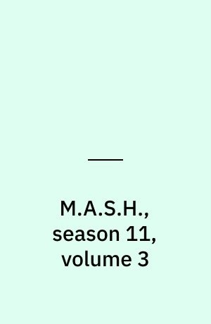 M.A.S.H., season 11, volume 3