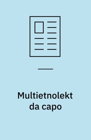 Multietnolekt da capo