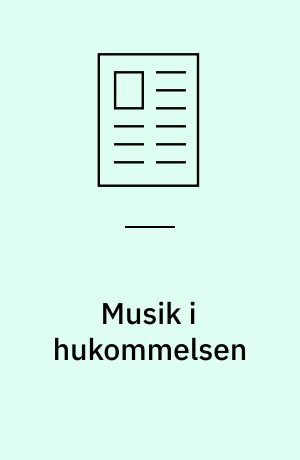 Musik i hukommelsen