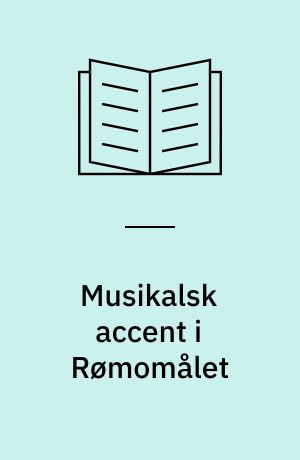 Musikalsk accent i Rømomålet