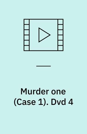 Murder one. Dvd 4