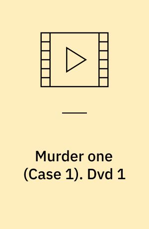 Murder one. Dvd 1