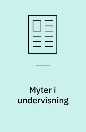 Myter i undervisning