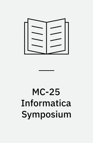MC-25 Informatica Symposium