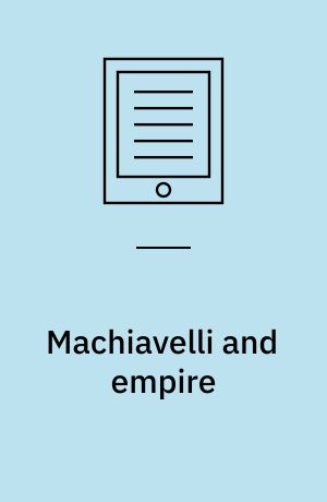 Machiavelli and empire