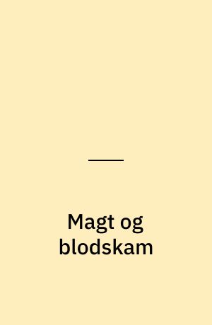 Magt og blodskam