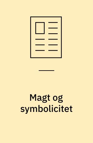 Magt og symbolicitet