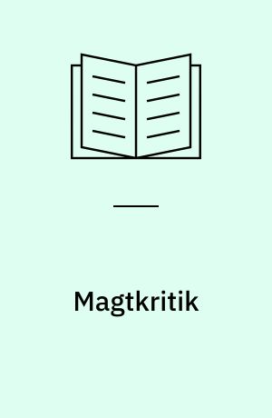 Magtkritik