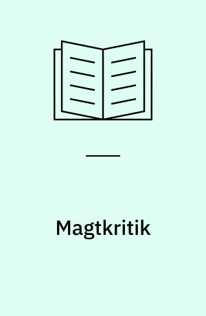 Magtkritik