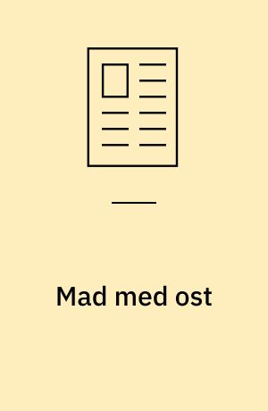 Mad med ost