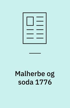 Malherbe og soda 1776