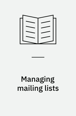 Managing mailing lists