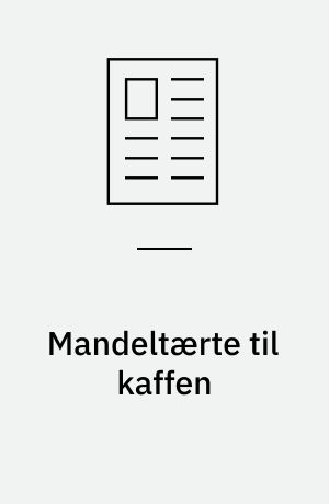 Mandeltærte til kaffen