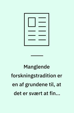 Manglende forskningstradition er en af grundene til, at det er svært at finde jurister, som vil gå universitetsvejen