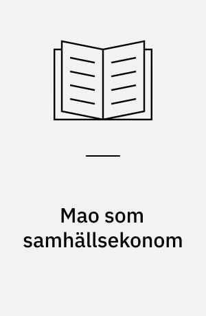 Mao som samhällsekonom