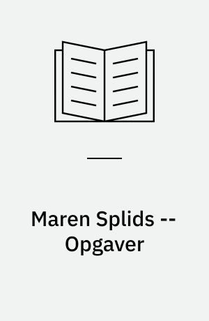 Maren Splids : en heks fra Ribe -- Opgaver : dansk, historie