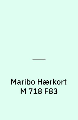 Maribo Hærkort M 718 F83 : Danmark 1:50 000 (2 cm)