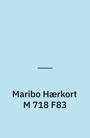 Maribo Hærkort M 718 F83 : Danmark 1:50 000 (2 cm)