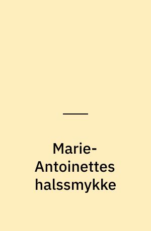 Marie-Antoinettes halssmykke