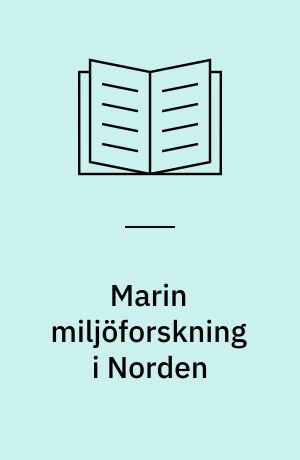 Marin miljöforskning i Norden