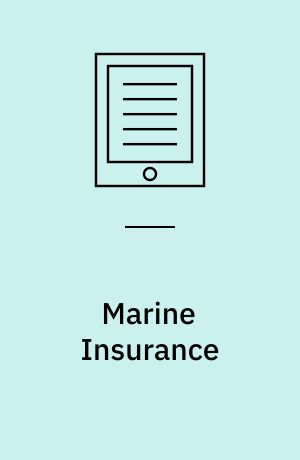 Marine Insurance : Origins and Institutions, 1300-1850