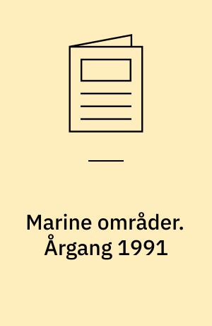 Marine områder : status over miljøtilstanden : NOVA 2003. Årgang 1991