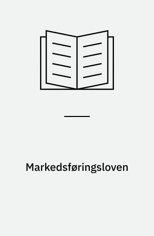 Markedsføringsloven : hvor går grænsen?