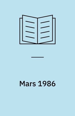 Mars 1986