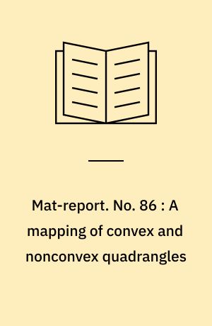 Mat-report. No. 86 : A mapping of convex and nonconvex quadrangles