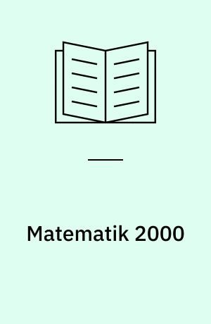 Matematik 2000 : Måling og beregning 6. Aktivitetshæfte