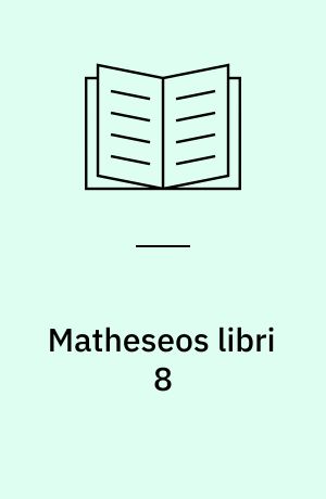 Matheseos libri 8