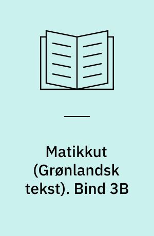 Matikkut. Bind 3B