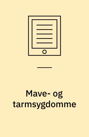 Mave- og tarmsygdomme