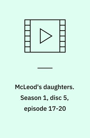 McLeod's daughters. Season 1, disc 5, episode 17-20 (Stor skrift)