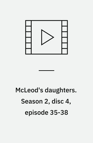 McLeod's daughters. Season 2, disc 4, episode 35-38 (Stor skrift)