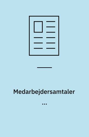 Medarbejdersamtaler ...