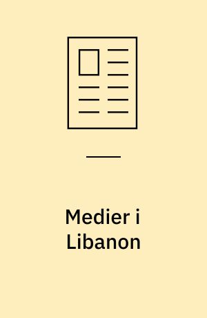 Medier i Libanon