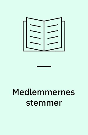 Medlemmernes stemmer : en undersøgelse blandt medlemmer af Fristedet, en Sind-klub i Århus