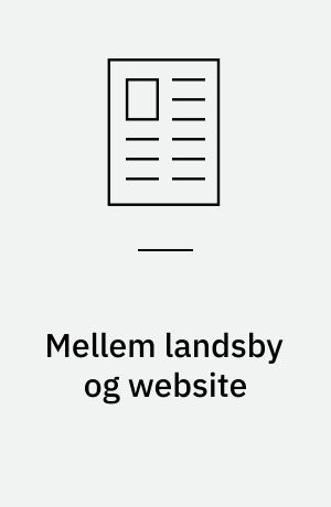 Mellem landsby og website